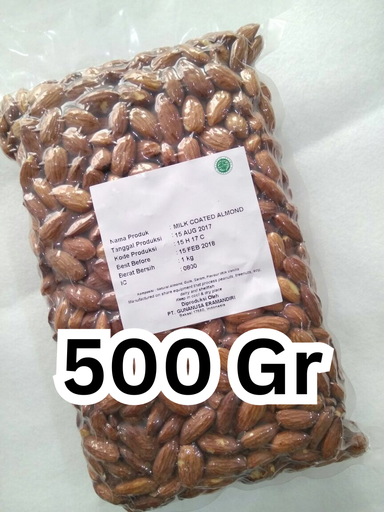 Kacang Almond Kupas 500 Gr 