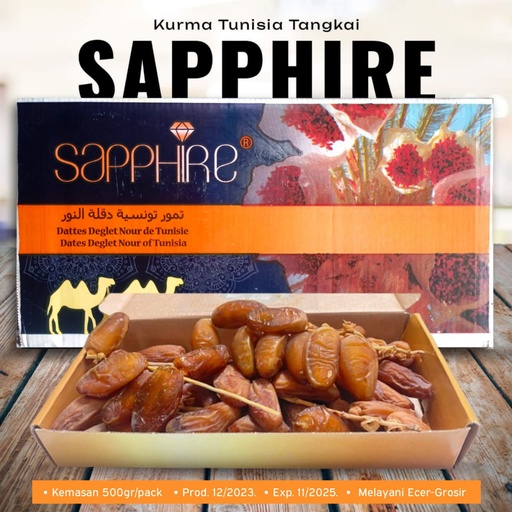 Tunisia Tangkai 500 Gr Sapphire